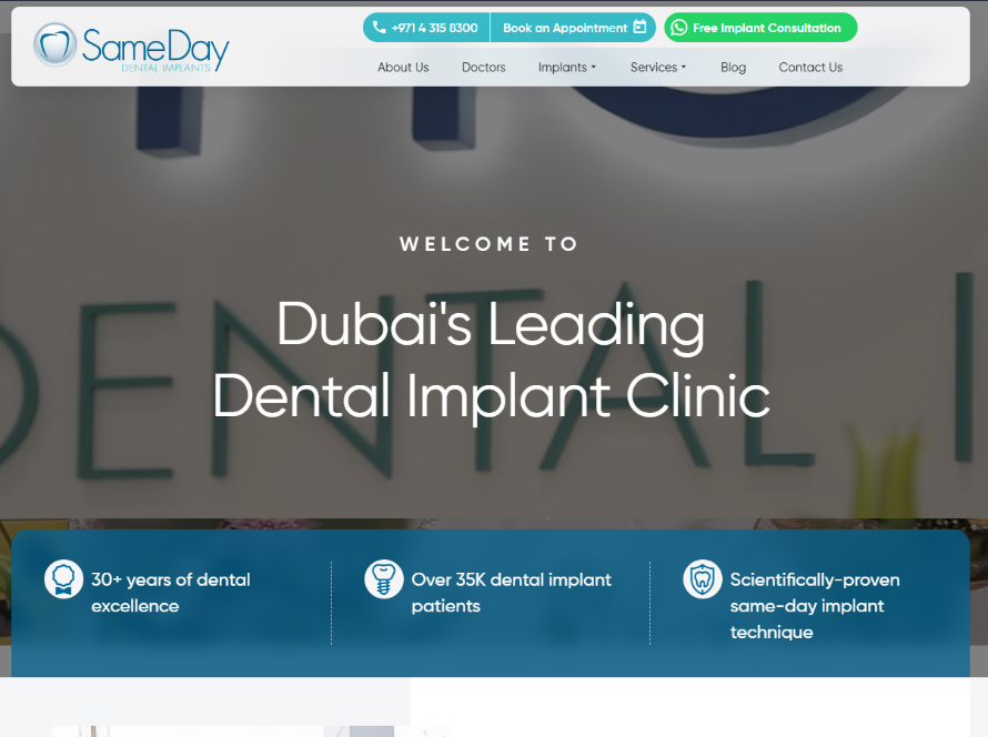 Industry: Healthcare – Dental Implants & Specialized Dentistry